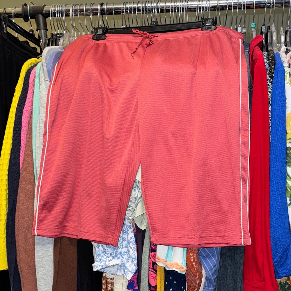 Prospirit Men's Athletic Shorts in Red